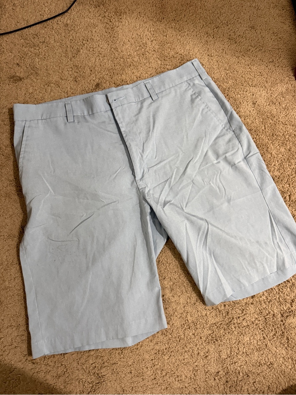Men's Light Blue Classic Chino Shorts